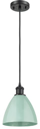 Innovations 516-1P-BK-MBD-75-SF-LED 1-Light Mini Pendant, Matte Black
