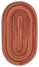Capel Manchester Redwood 0048_500 Braided Rugs - 8' X 11' Oval