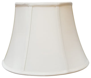 Oval Basic Lampshade, Antique Gold, Eggshell, (10.5x7.5)x(18x14)x13