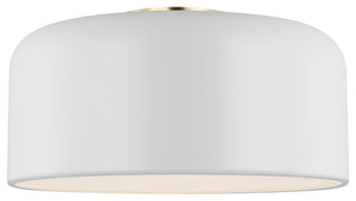 Malone Medium Ceiling Flush Mount, Matte White