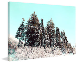 "Cold Winter Morning" Painting Print on Canvas