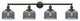 Innovations 215-Ob-S-G73-Led 4 Light Dimmable Led 44" Adjustable Vanity Light