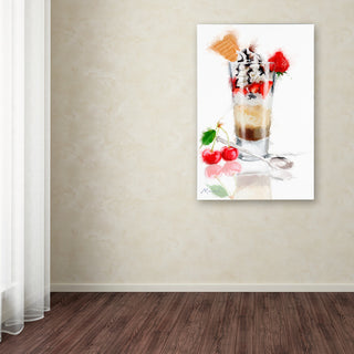The Macneil Studio 'Ice Cream Sundae' Canvas Art, 24"x16"
