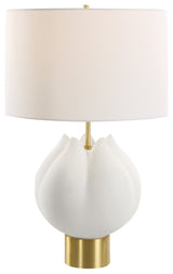 Uttermost In Bloom White Table Lamp