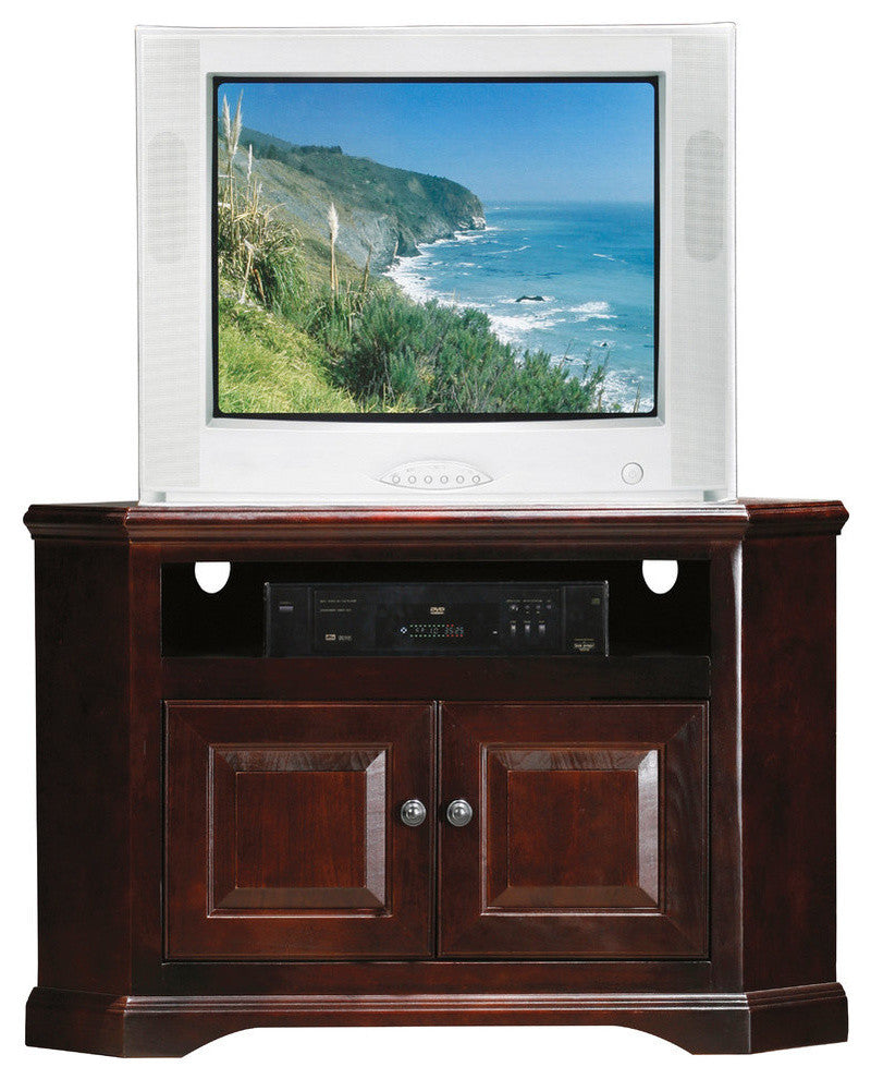 Eagle Furniture 41" Savannah Corner Entertainment Console, Midnight Blue