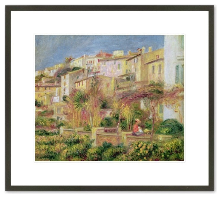 Terrace in Cagnes, 1905 (oil on canvas)
