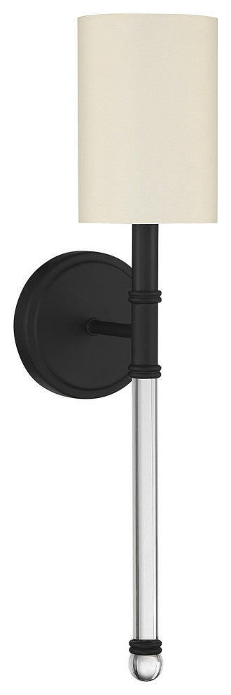 Fremont 1-Light Wall Sconce, Matte Black