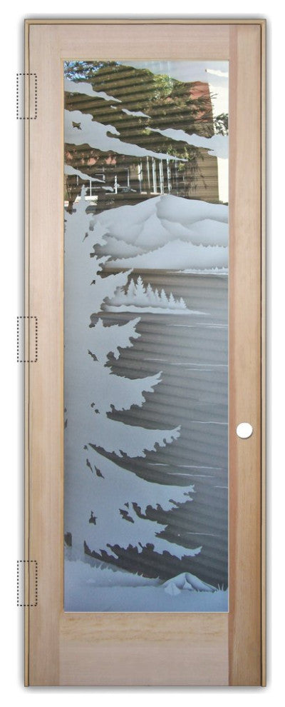Interior Prehung Door or Interior Slab Door - Lake Arrowhead - Douglas Fir...