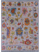 8' 9" X 12' 0" Turkish Oushak Handmade Wool Rug - Q14817