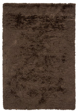 Celecot Contemporary Area Rug, Dark Brown, 7'9"x10'6" Rectangle