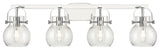4 37" Bath Vanity-Light Polished Chrome