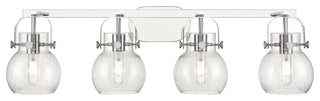 4 37" Bath Vanity-Light Polished Chrome