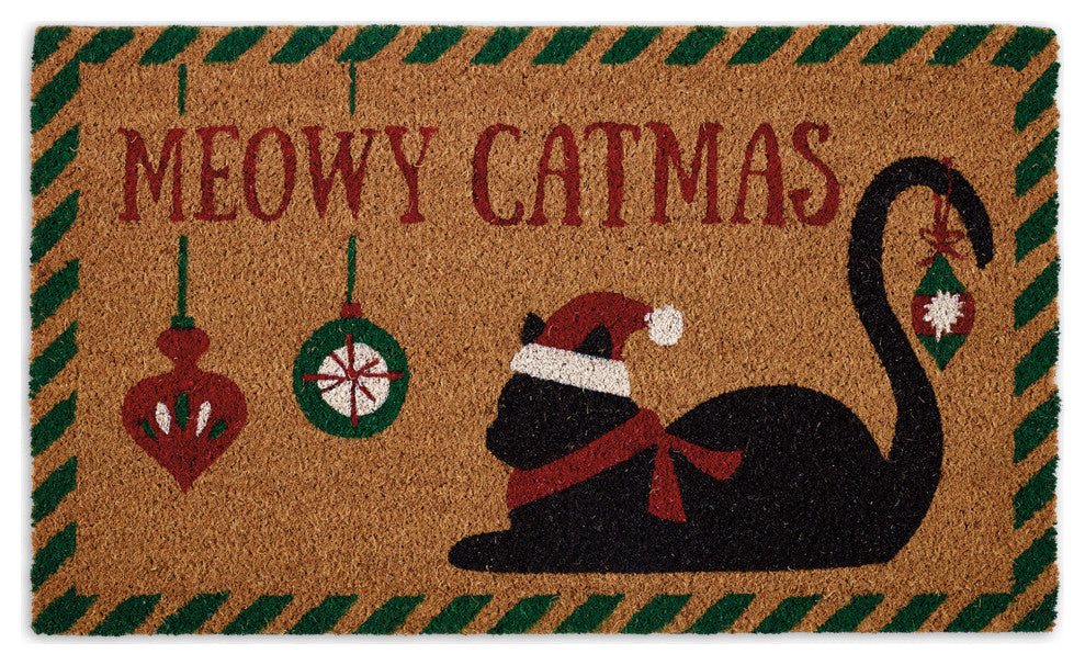 Meowy Catmas Doormat