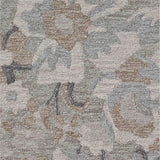 Shadows Calico Area Rug, Gray, 2'x3'