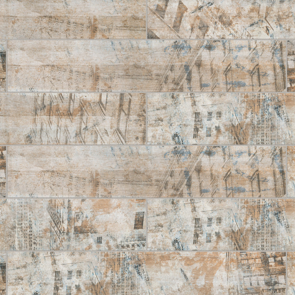 Cava Deco Porcelain Floor and Wall Tile, 60.75 sqft./pallet