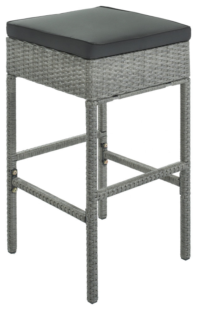 5 Pieces Outdoor Patio Rattan Dining Table Set With Storage Shelf