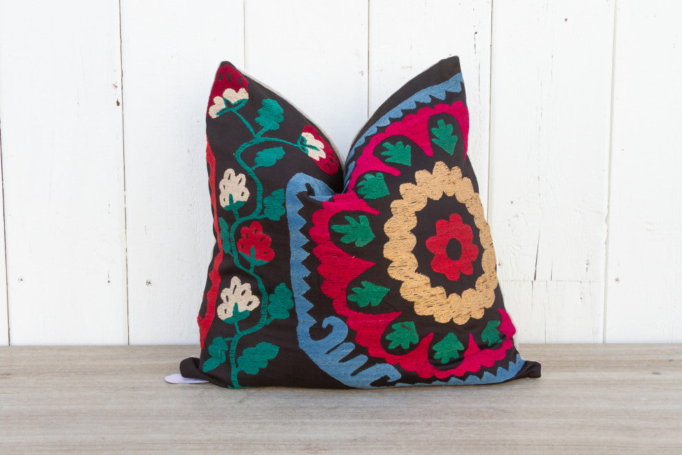 Taara Vintage Suzani Square Pillow