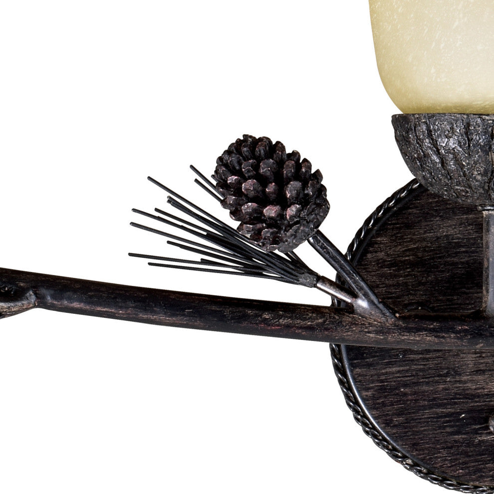 Sierra 3-Light Vanity Black Walnut