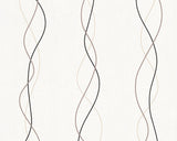 Ok6, Textile Natural Fresh Garden White Wallpaper Roll