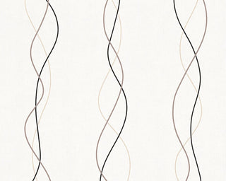 Ok6, Textile Natural Fresh Garden White Wallpaper Roll