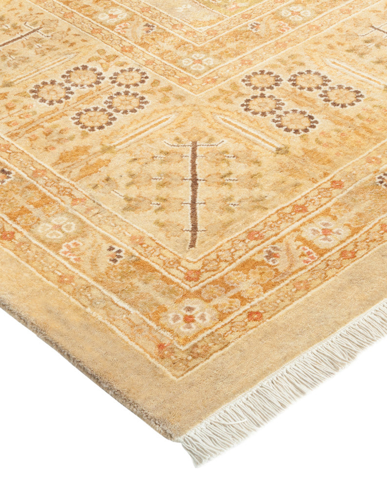 Mogul, One-of-a-Kind Hand-Knotted Area Rug Ivory, 8'2"x8'2"