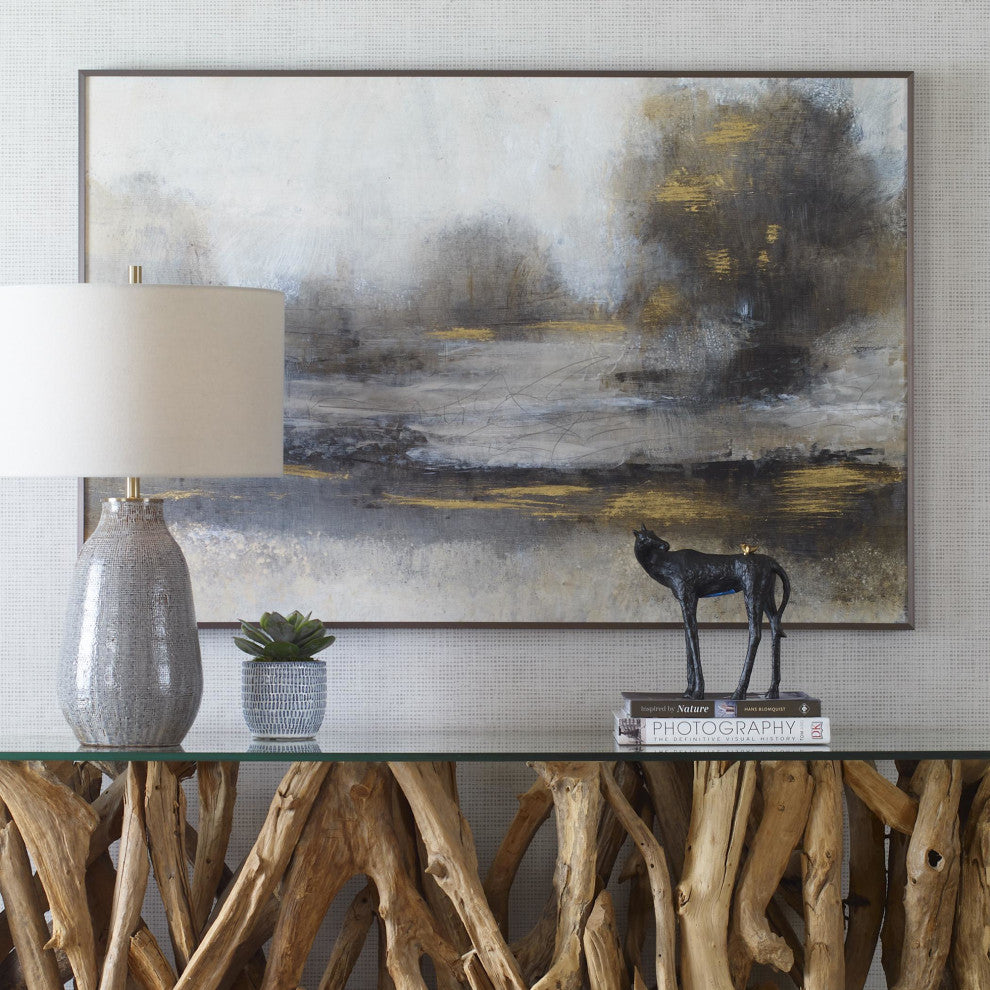 Uttermost 41437 Gilt 33" x 49" Framed Landscapes Graphic Print - Multicolored