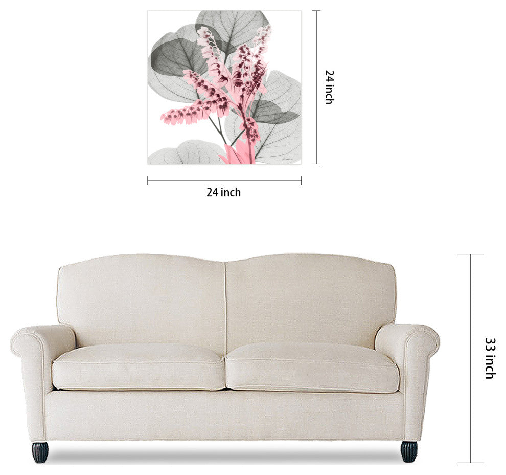 "Eucalyptus Bush 1"Frameless Free Floating Panel Graphic Wall Art, 24"x24"