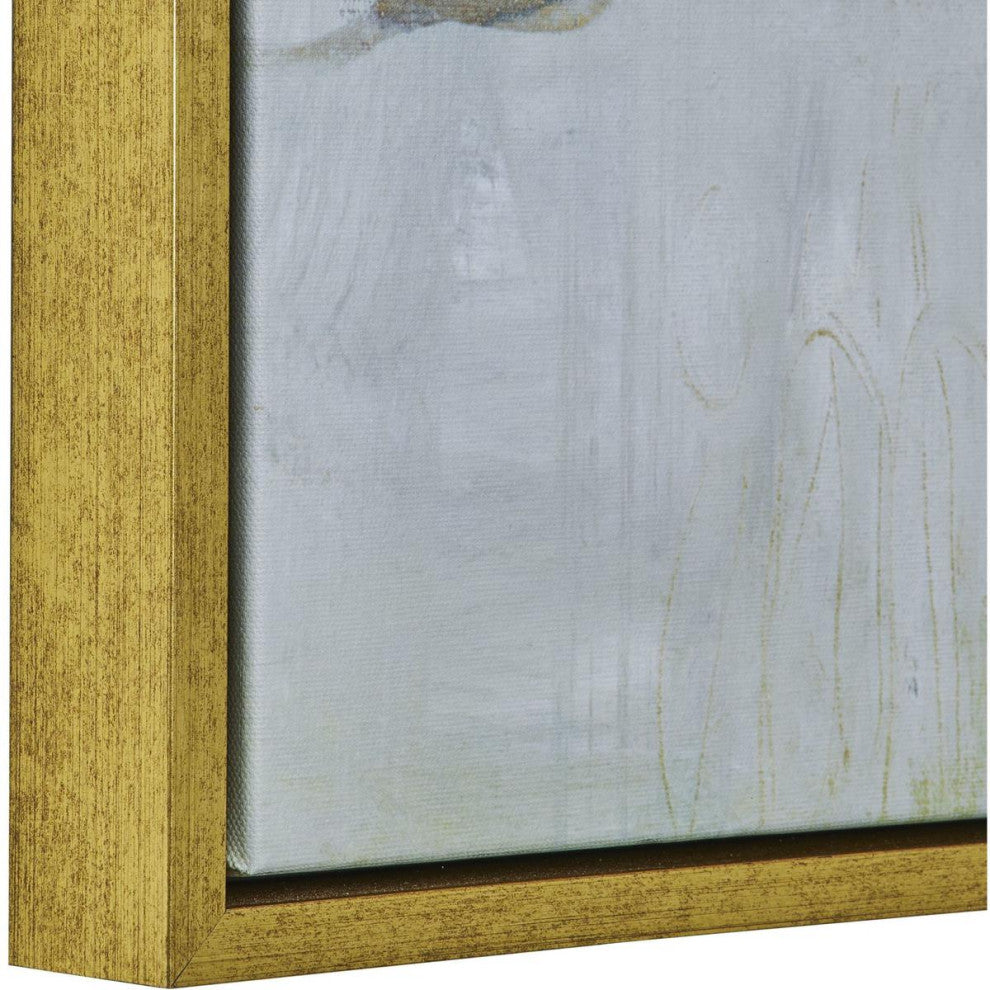 As We Say Framed Canvas