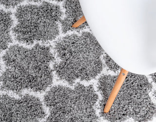 Shag Moroccan Shag 5'x8' Rectangle Stone Area Rug