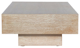 Otto Oak Veneer Coffee Table, Beige