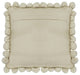 Adelyn Square Tasseled Accent Pillow