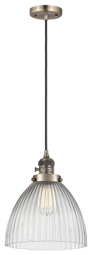 INNOVATIONS 201CSW-AB-G222 1-Light Mini Pendant Antique Brass