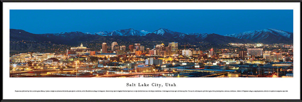 Salt Lake City, Utah, Standard Frame