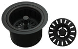 Copper Kitchen Sink Garbage Disposal Flange Stopper, Oil Rubbed Bronze