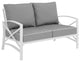 Kaplan Loveseat, Gray
