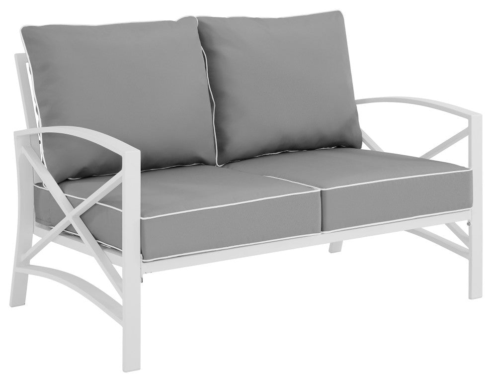 Kaplan Loveseat, Gray
