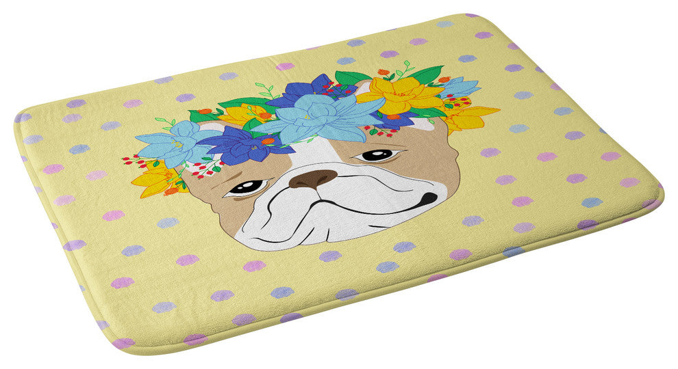 Hello Sayang Frenchies Memory Foam Bath Mat