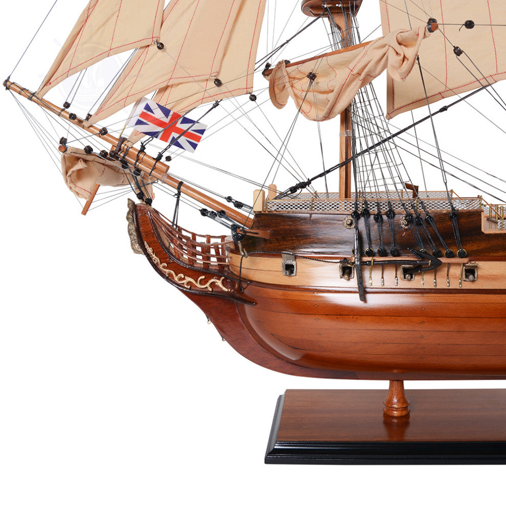 Hms Surprise Museum-quality Fully Assembled Wooden Model Ship