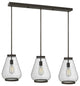 Hinkley Finley Pendant Large 3-Light Linear, Oil Rubbed Bronze