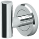 Latitude II Robe Hook, Chrome, Single