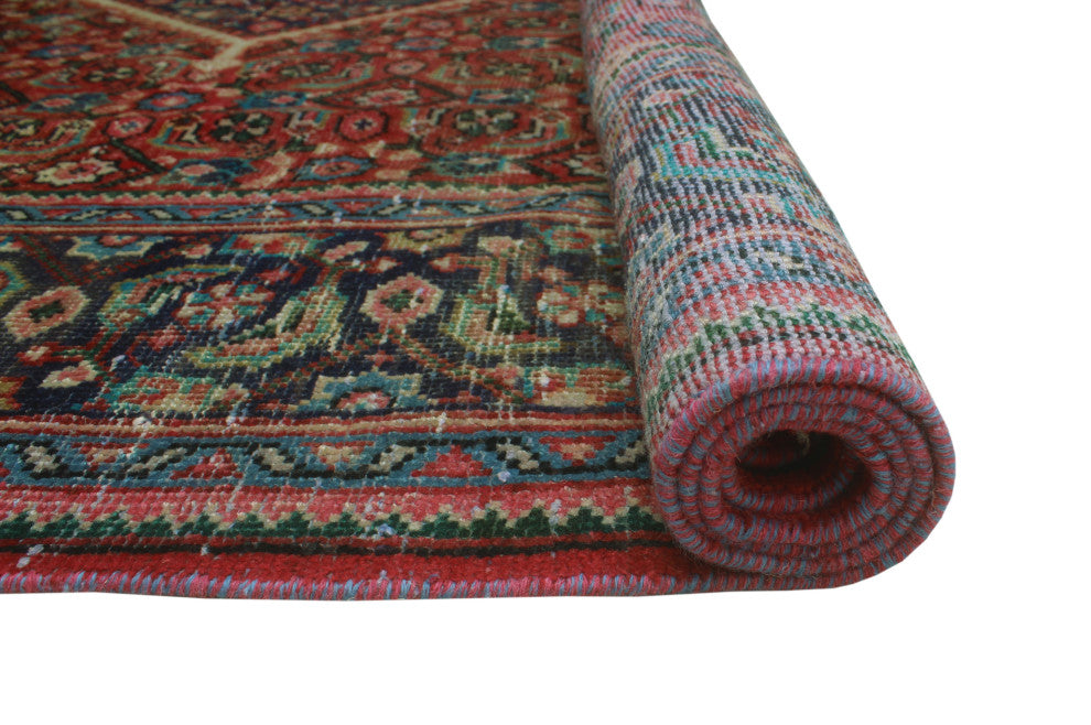 Semi-Antique Muhaymin Rust Rug