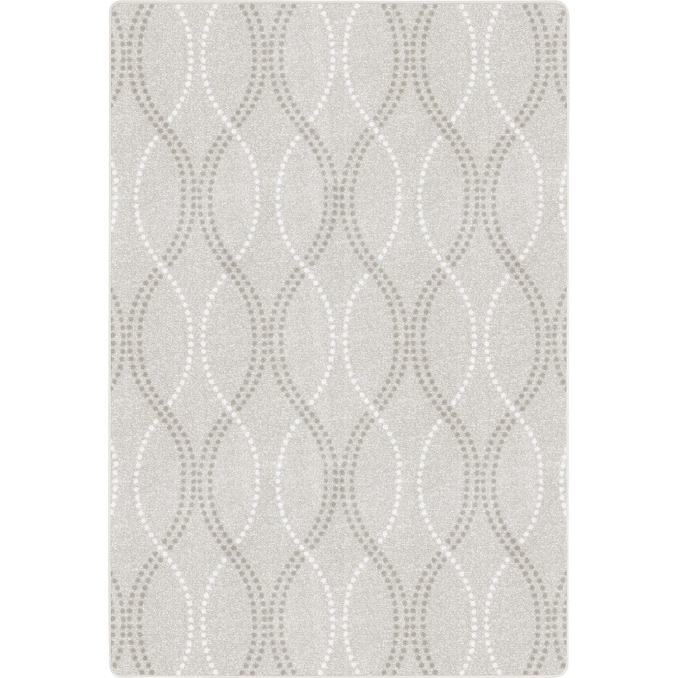 Seventh Heaven 3'10" X 5'4" Area Rug, Color Dove