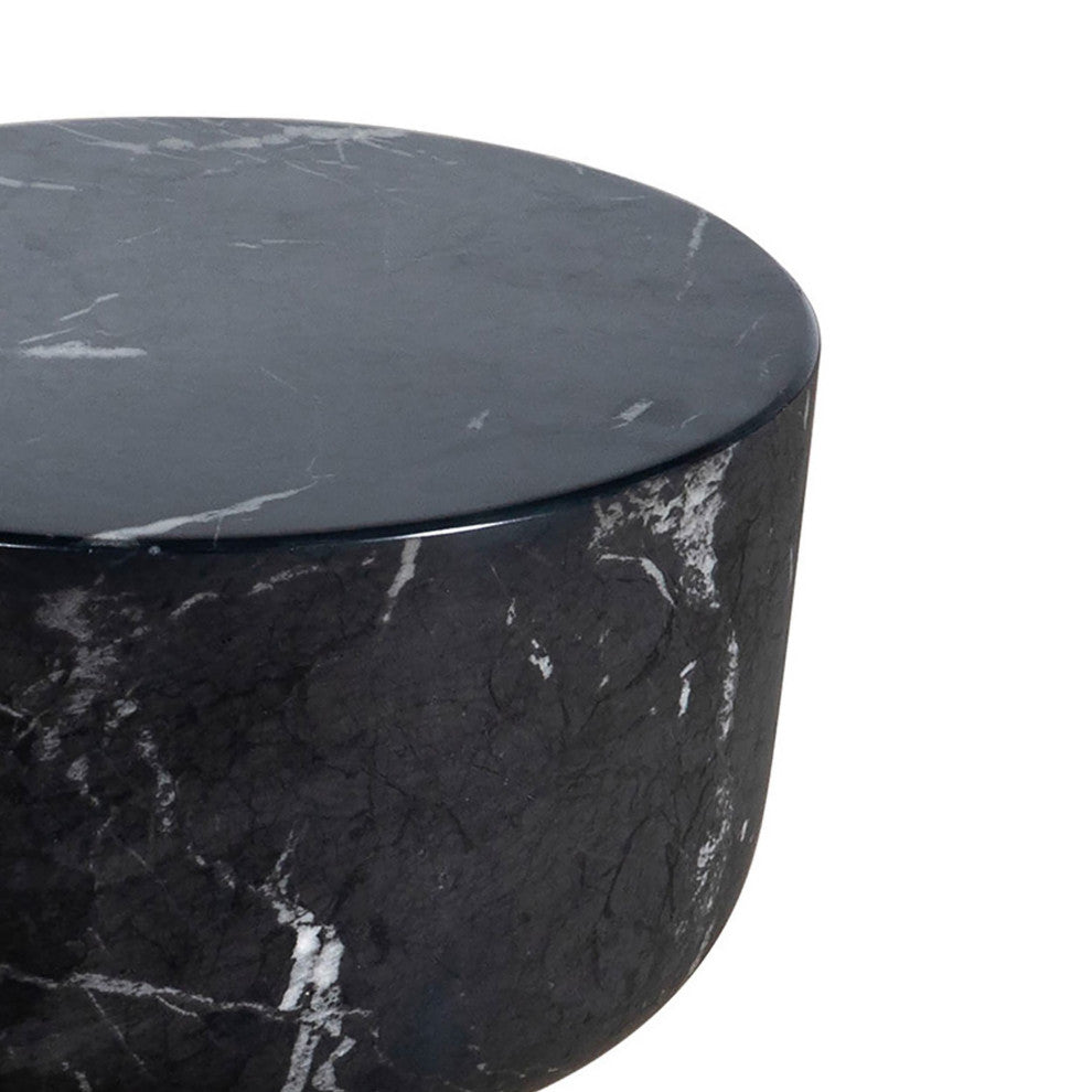 Bristol Side Table, Marble Finish