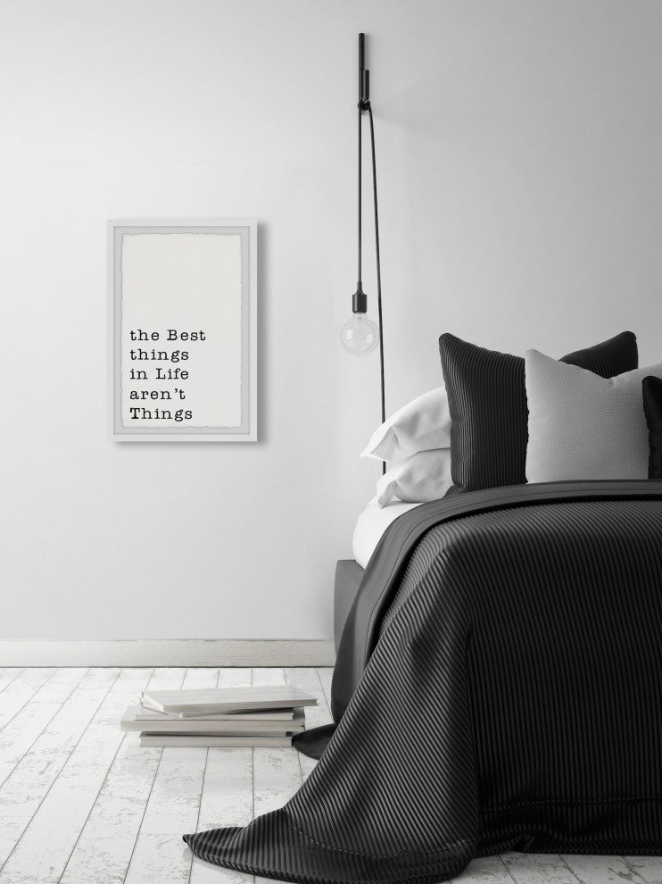 "Best Things in Life II" Framed Painting Print, 24x36