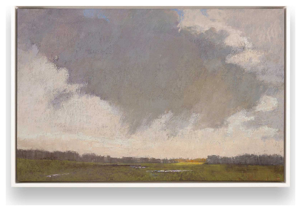 "Sky's Affection" - A Serene Sky Landscape Canvas