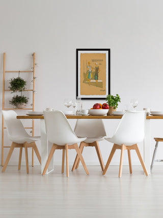 "Chatty Kathies" Framed Painting Print, 20"x30"