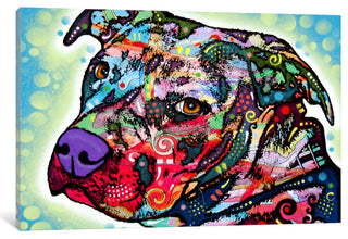 "Bulls Eye" by Dean Russo, 40x26x1.5"