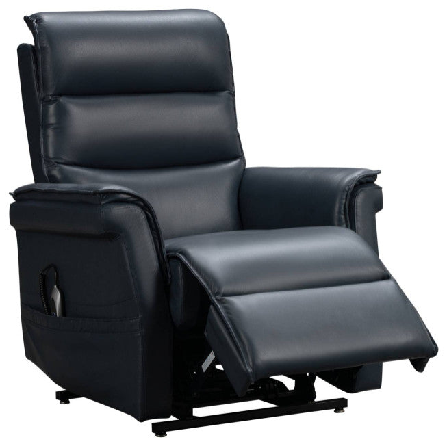 23PH-3634 Luka Venzia Blue Power Lift Recliner w/Power Head Rest
