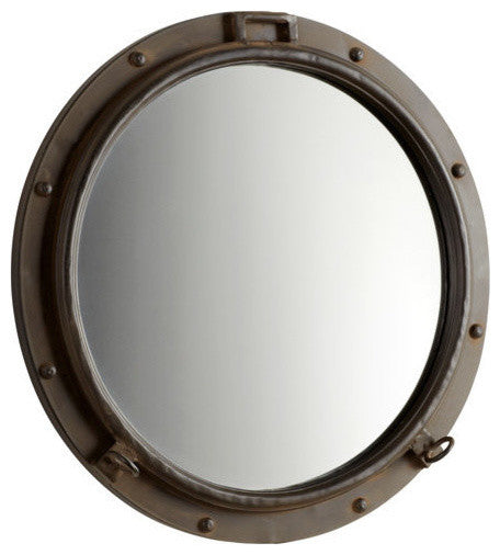 Cyan Design Porto Mirror, Rustic Bronze
