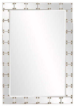 Howard Elliott Remington Studded Mirror